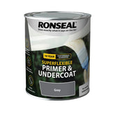 Ronseal Grey 10 Year Superflexible Wood Primer & Undercoat 750ml